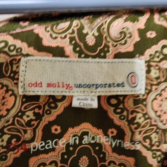 100% Silk Blouse, off the shoulder, size small - Picture 4 of 7